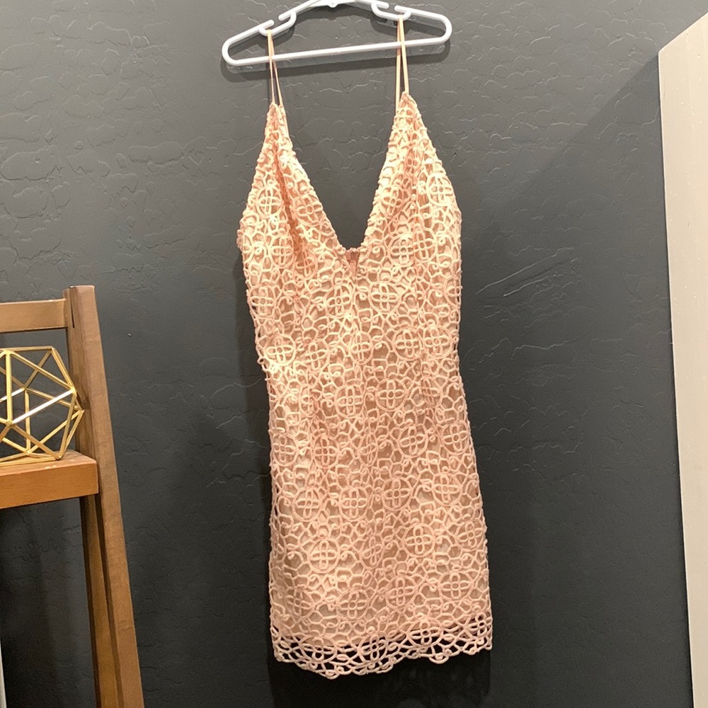 Pink Mini Party Dress